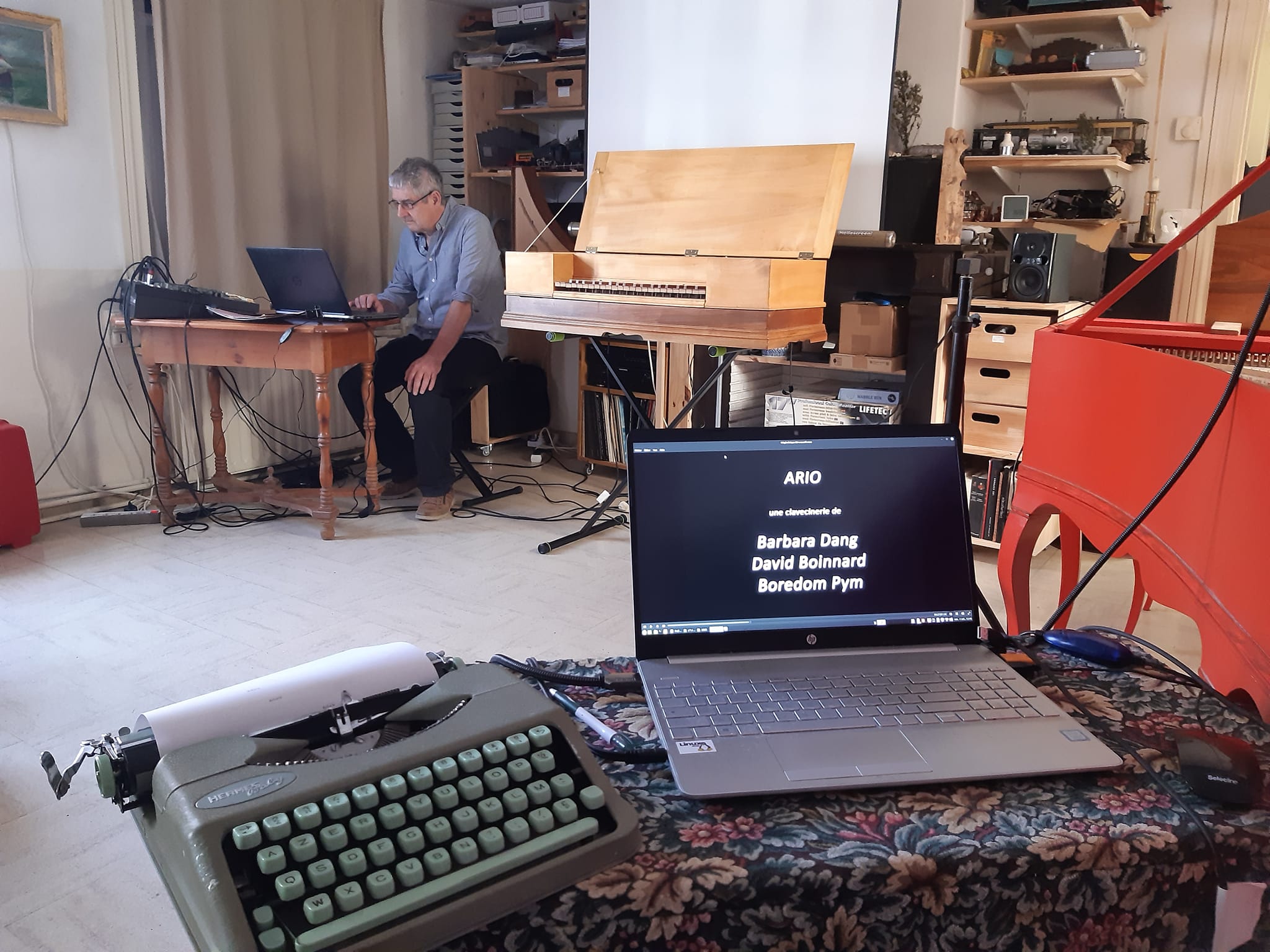 Barbara Dang with David Boinnard