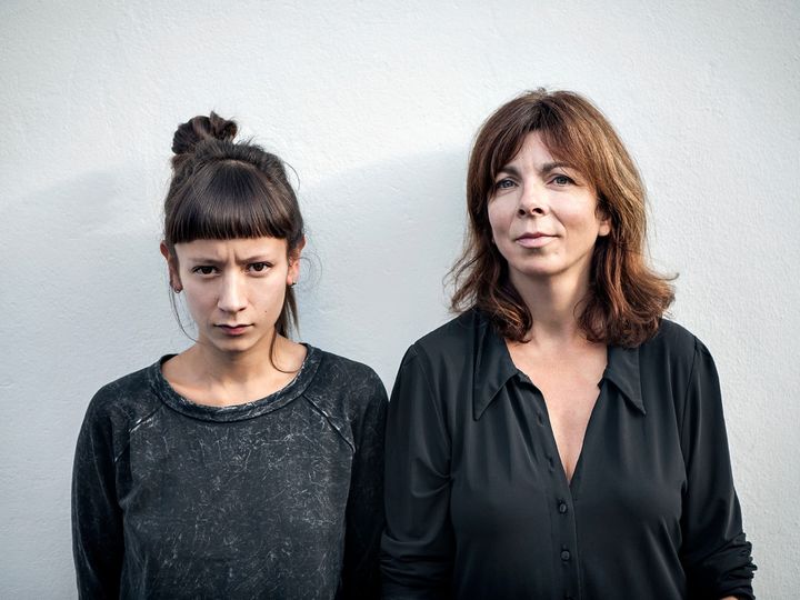 Sophie Agnel and Barbara Dang in a piano duet